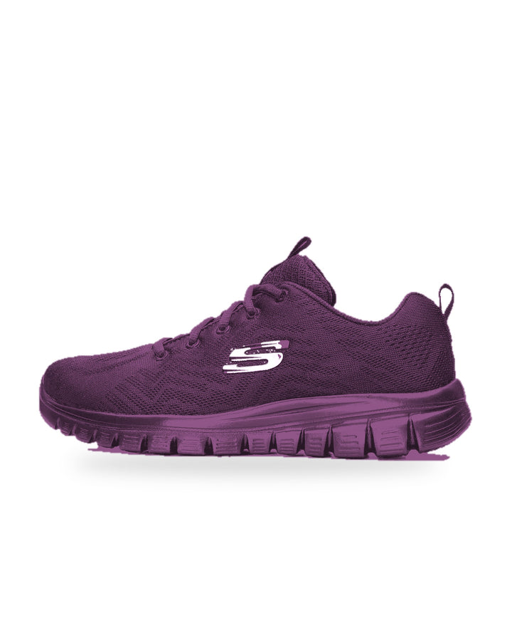 Skechers Graceful Get Connected – Sneaker Donna – Malva