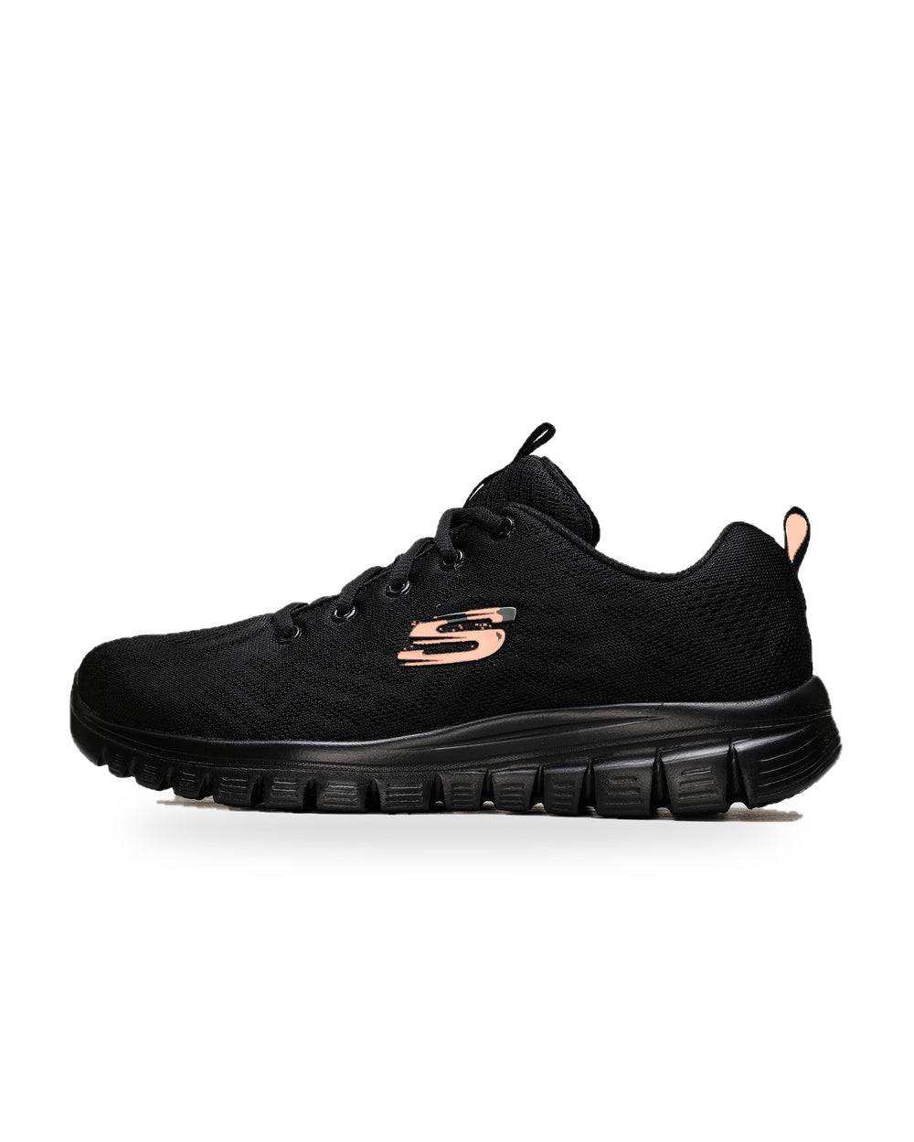 Skechers Graceful Get Connected – Sneaker Donna – Nero / Oro rosa