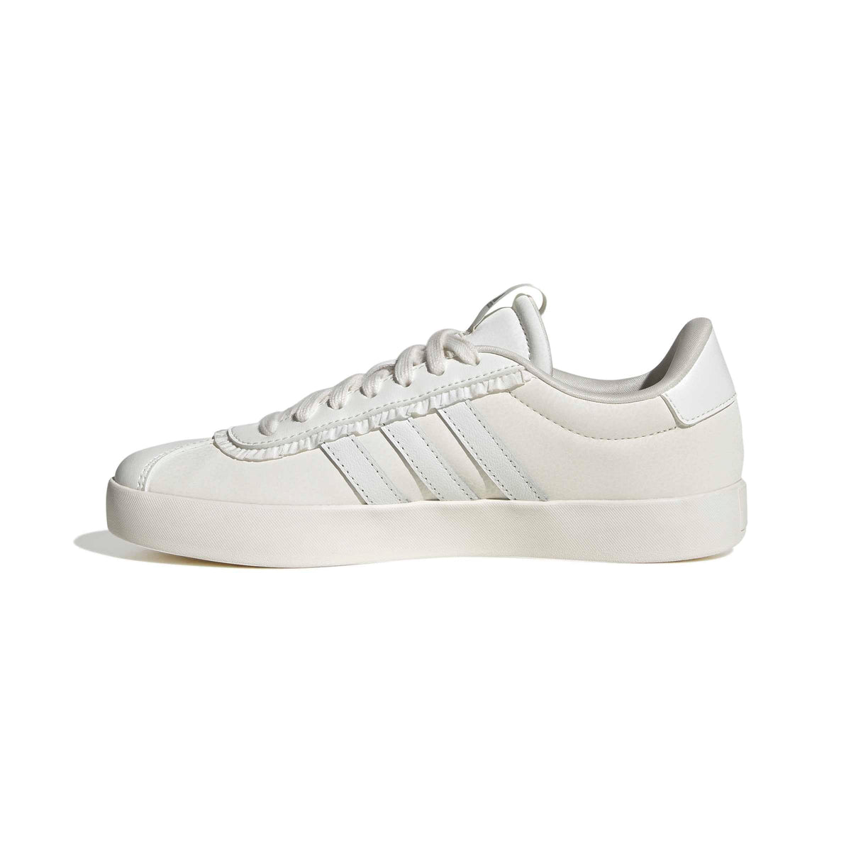 adidas VL Court 3.0 Bianco / Argento – vista laterale