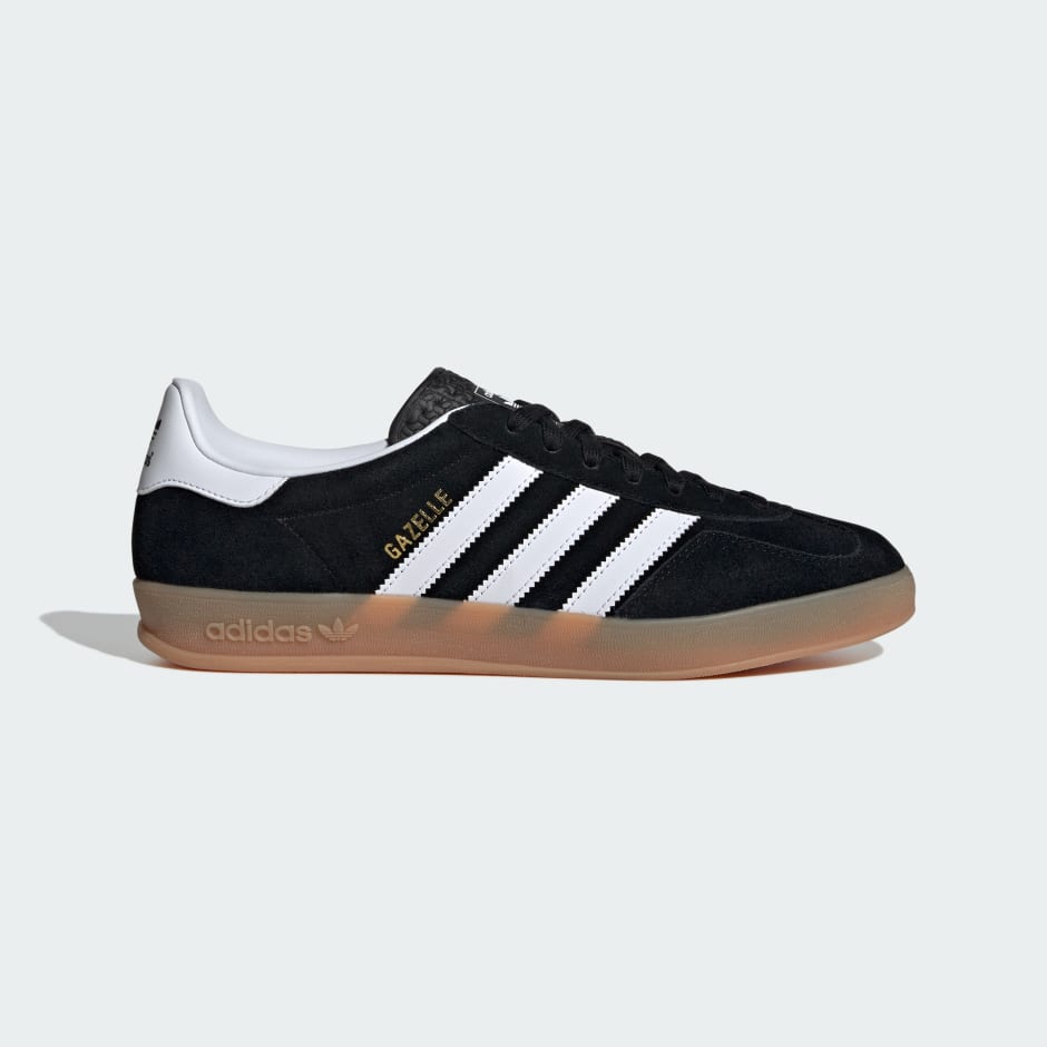 adidas Originals Gazelle Indoor – Sneaker – Nero / Bianco / Gomma