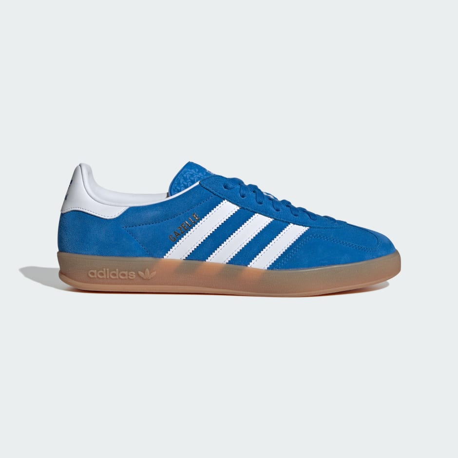 adidas Originals Gazelle Indoor – Sneaker – Azzurro / Bianco / Gomma