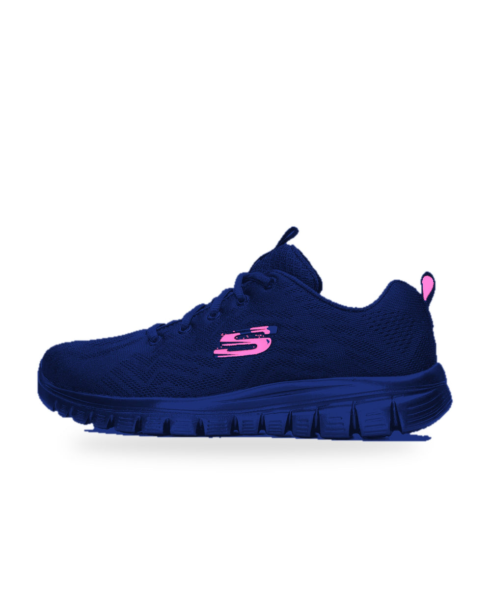 Skechers Graceful Get Connected – Sneaker Donna – Blu / Rosa